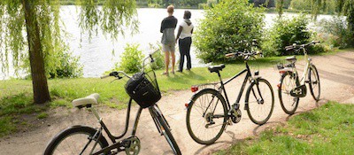 Tour mit dem Fahrrad 400x175