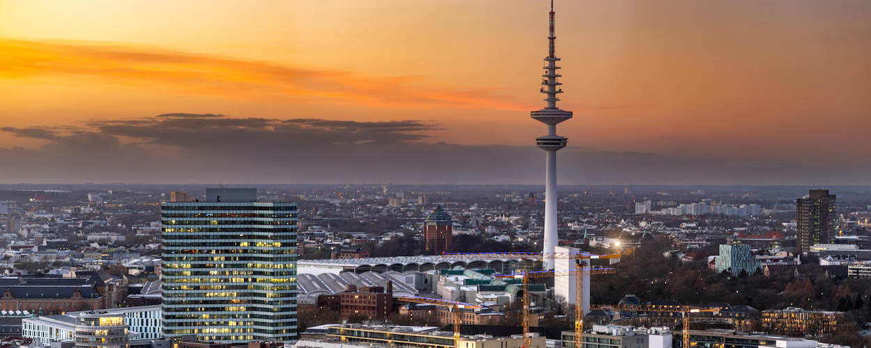 Kulinarische Stadtfuehrung Sternschanze Panorama Fernsehturm 1250x500